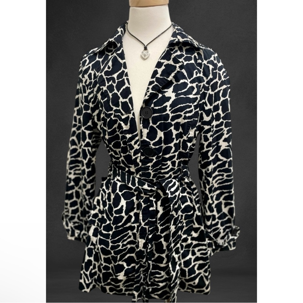 Animal print Coat Jacket
